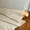Linen Fabric Gauze Gray - 100% Natural European