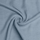 Blue linen fabric