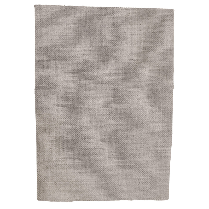 Sample of Gray linen fabric