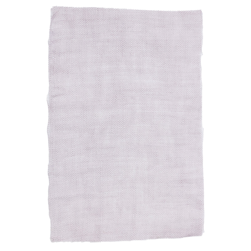 Linen fabric sample pastell lila