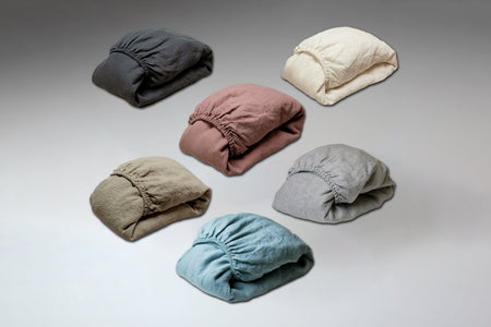linen fitted sheet all colors