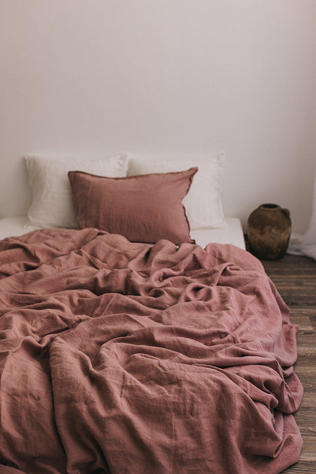 Desert rose bedding duvet cover and pillowcase