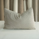 Gray Melange Linen Bed Set 