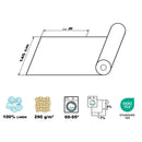 Linen Fabric Natural Gray - Linen Fabric 