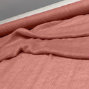 Linen Fabric Gauze Rose 140 cm - Natural Linen