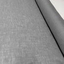 Linen Fabric Gauze Dark Gray - European Linen