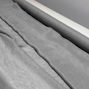 Linen Fabric Gauze Dark Gray - European Linen