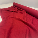 Linen Fabric Carmine Red  - Premium Quality