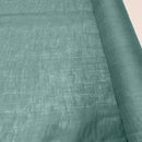 Linen Fabric Gauze Petrol Blue  - Linen Fabric