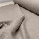 Linen Fabric Natural Gray - Linen Fabric 
