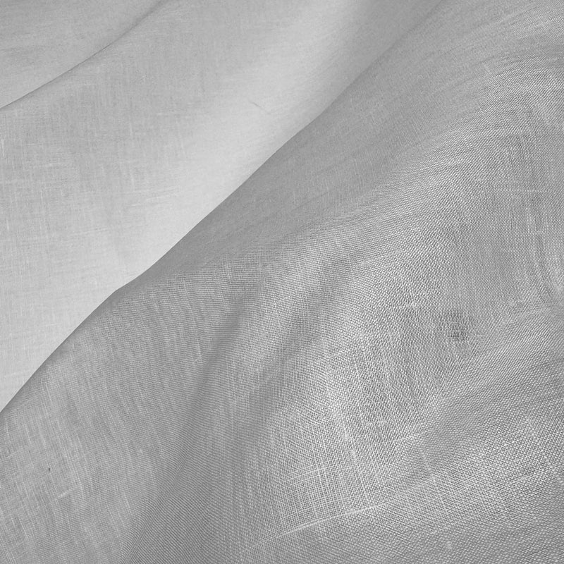 White linen fabric