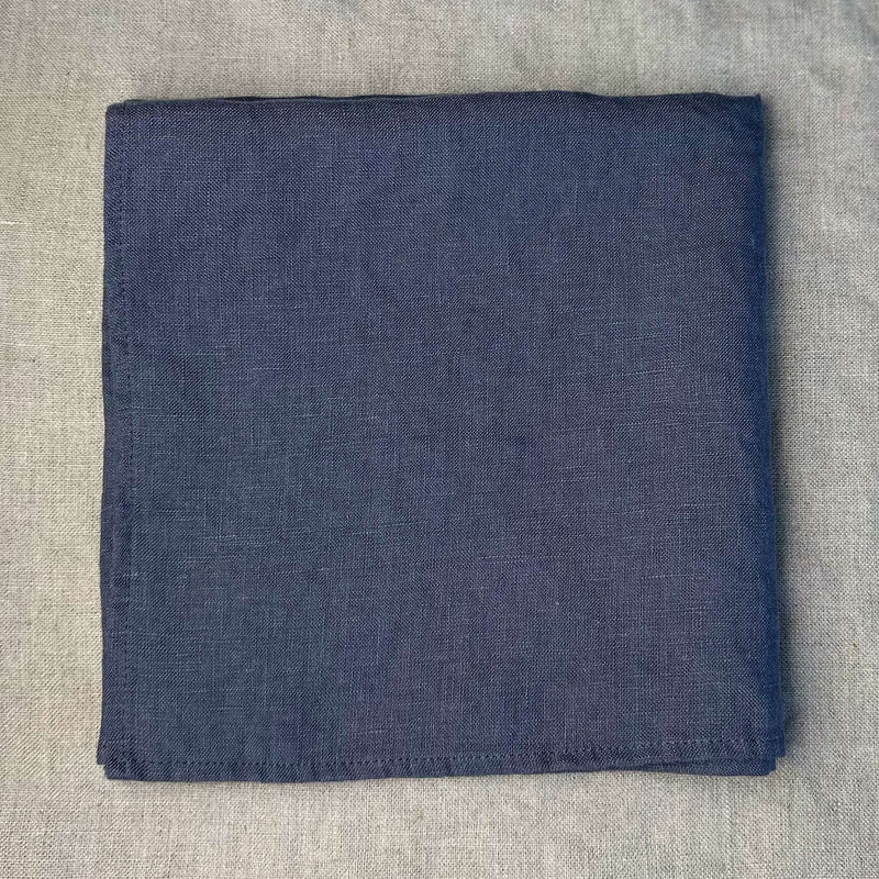 Linen napkin, anthracite gray
