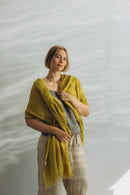 Linen Scarf citrine