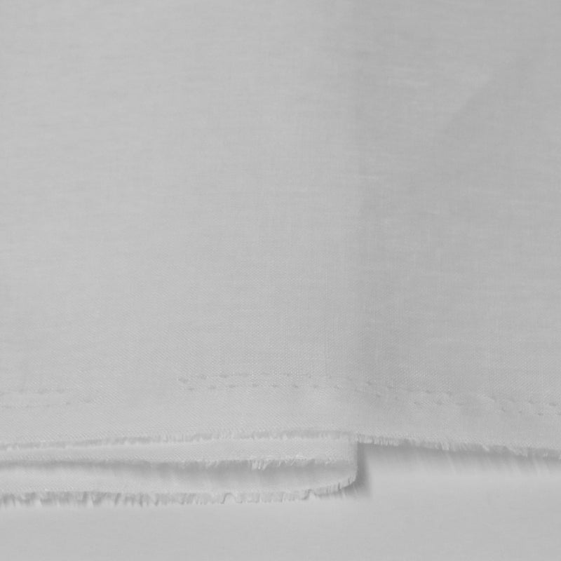 White linen fabric