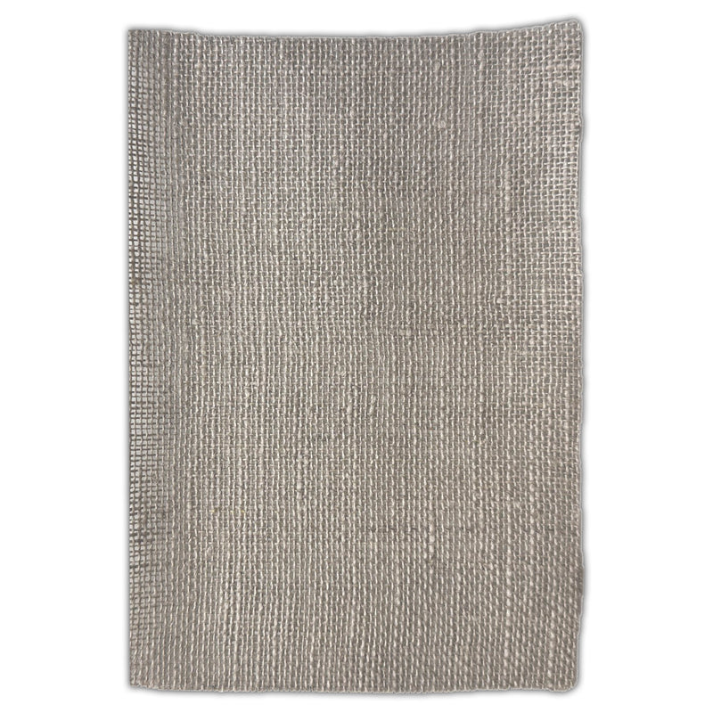 Linen fabric gray sample