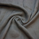 Linen Fabric Gauze Dark Gray - European Linen