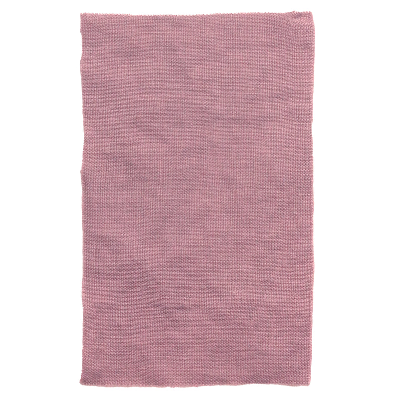 Linen fabric sample desert rose