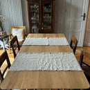 Gray Linen table runners