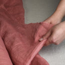 Linen Fabric Gauze Rose 140 cm - Natural Linen