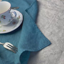 Linen napkin, petrol