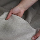 Linen fabric gray