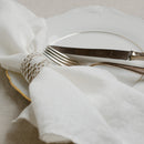 Cream White Linen Napkin - Elegant Table Deco