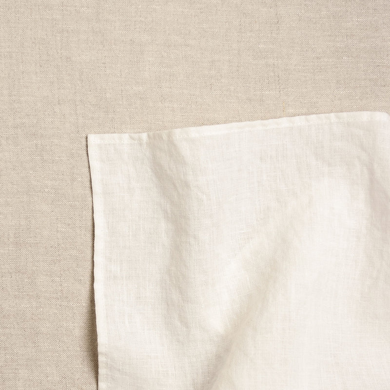 Tovaglioli di lino, bianco, 42x42 cm