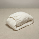 Linen Fitted Sheet Cream White - Durable Bedding