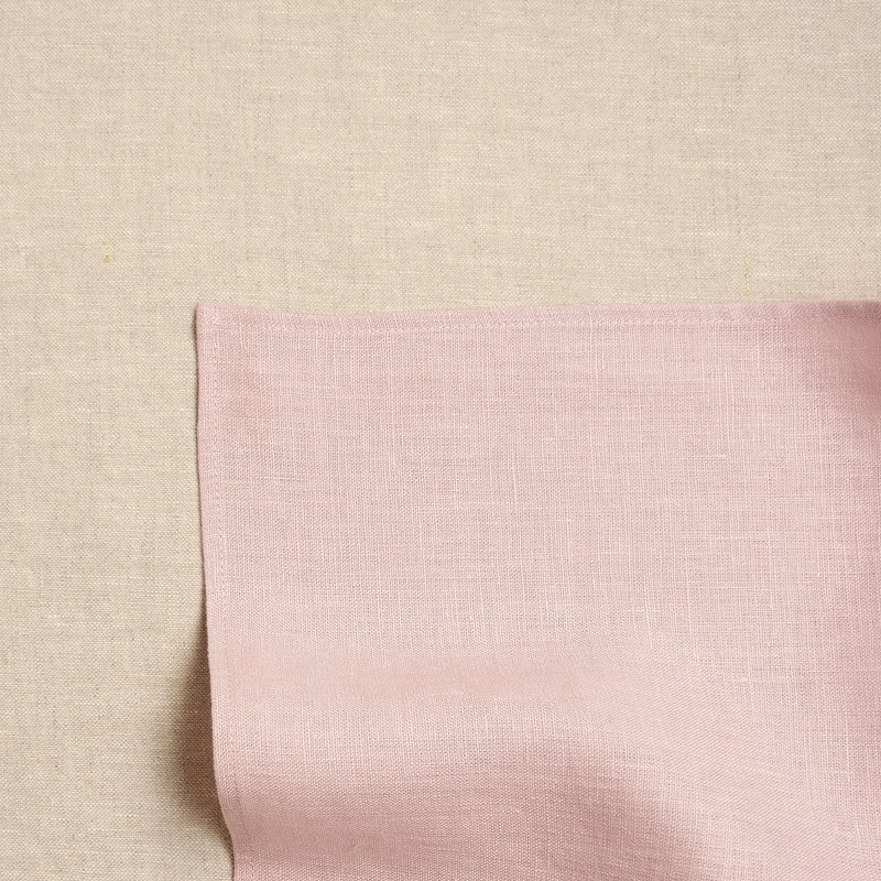 Linen napkin pink