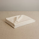 Linen flat sheet white